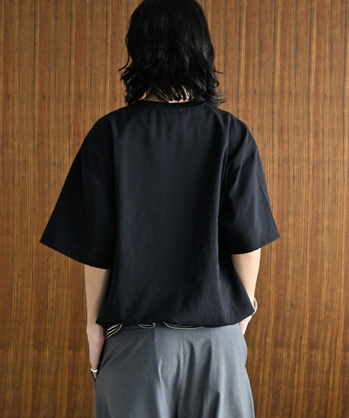 JOURNAL STANDARD（ジャーナルスタンダード）の「”吸水速乾 / 接触冷感” EVALET LIGHT スピンドルTシャツ（シャツ/ブラウス・メンズ・グレー/ブラック/アイボリー/オレンジ/ブルー系その他・SMALL/MEDIUM/LARGE）」の14枚目の写真