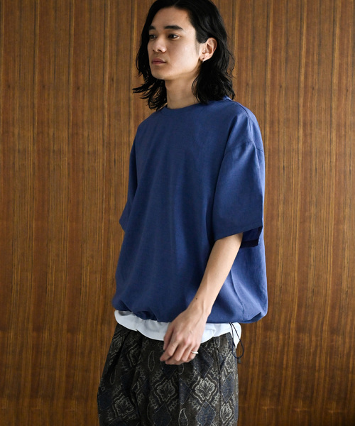 JOURNAL STANDARD（ジャーナルスタンダード）の「”吸水速乾 / 接触冷感” EVALET LIGHT スピンドルTシャツ（シャツ/ブラウス・メンズ・グレー/ブラック/アイボリー/オレンジ/ブルー系その他・SMALL/MEDIUM/LARGE）」の21枚目の写真