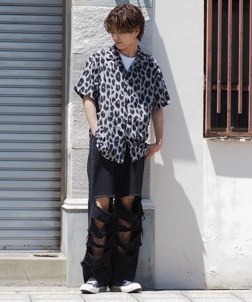セール】クラッシュ加工 ワイド デニムパンツ(デニムパンツ セール】クラッシュ加工 ワイド デニムパンツ(デニムパンツ