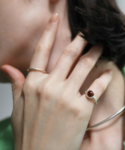 TEN.(テン)の「SILVER925 ピティートリング(リング・レディース・ブラウン/ベージュ・#3/#7/#5/#1)」の5枚目の写真