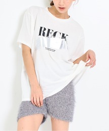 ANAP | 箔ペイントプリントTシャツ(Tシャツ/カットソー)