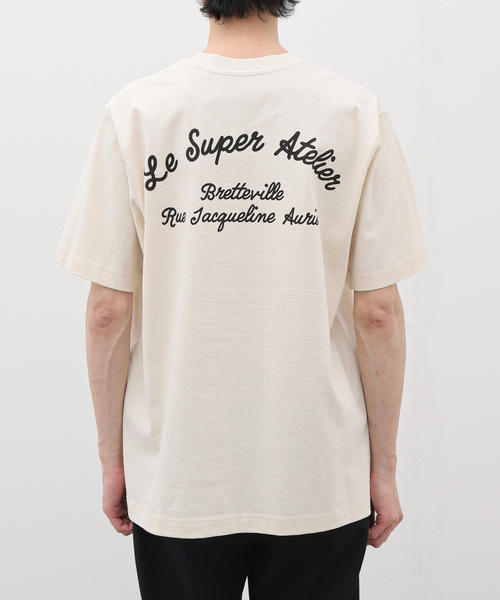417 EDIFICE（フォーワンセブンエディフィス）の「【LE SUPER ATELIER】Tshirt Natural（Tシャツ/カットソー・メンズ・アイボリー・SMALL/MEDIUM/LARGE）」の6枚目の写真