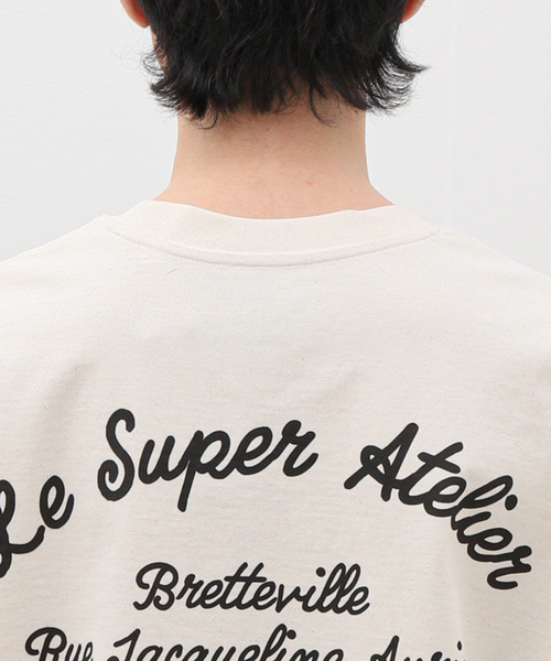 417 EDIFICE（フォーワンセブンエディフィス）の「【LE SUPER ATELIER】Tshirt Natural（Tシャツ/カットソー・メンズ・アイボリー・SMALL/MEDIUM/LARGE）」の8枚目の写真