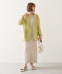 mystic | 【サイズ展開あり】リブニットキャミワンピース(ワンピース)