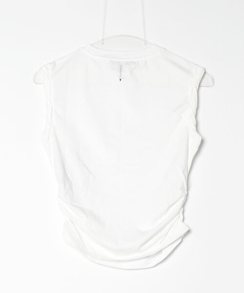 ALLSAINTS(オールセインツ)の「WEST ROLLED SLEEVE SLIM FIT TANK TOP | ウエスト ロール スリーブ スリム フィット タンク トップ(タンクトップ・レディース・ホワイト系その他・S/M/XS/L)」の7枚目の写真