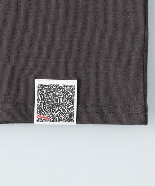 THRASHER(スラッシャー)の「【THRASHER】別注フレイムロゴTシャツ(Tシャツ/カットソー・メンズ・ホワイト/ブラック・M/L/XL)」の10枚目の写真