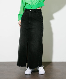 KBF | フリンジデニムスカート(スカート)