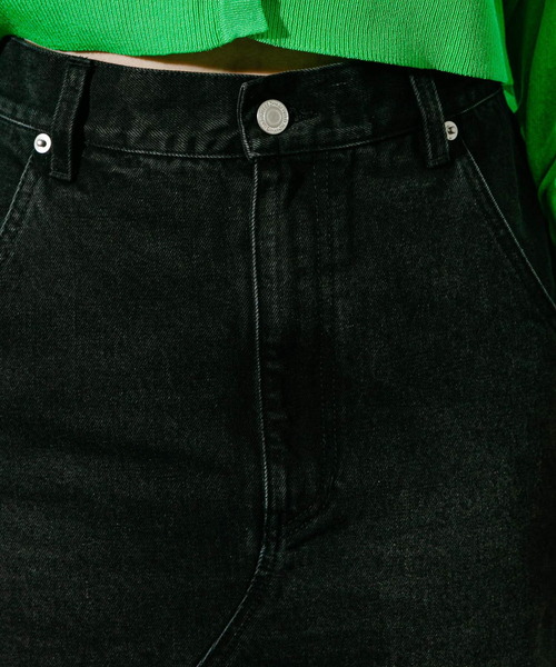 KBF（ケイビーエフ）の「フリンジデニムスカート（スカート・レディース・ライトブルー/ブラック・ONE）」の22枚目の写真