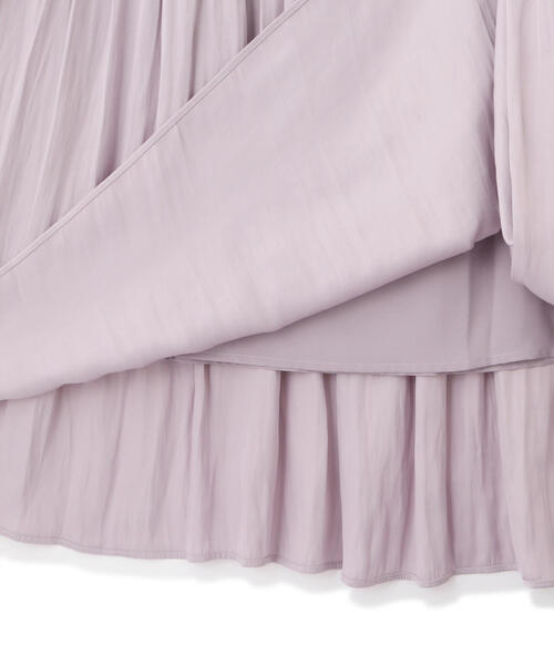 JILL by JILL STUART(ジルバイジルスチュアート)の「◇プリントティアードワンピース(ワンピース・レディース・ダークネイビー/パープル系その他/ブラック系その他/ピンク・FREE)」の17枚目の写真