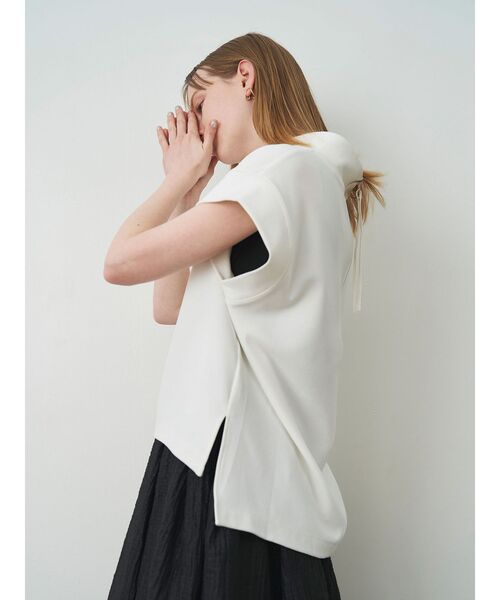 エレンディーク　トップス　オフホワイト エレンディーク トップス オフホワイト ELENDEEK｜エレン