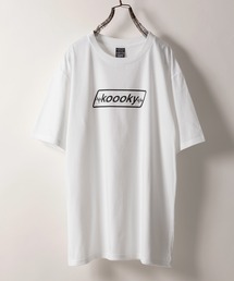 koooky T-SHIRT / クーキーロゴ ボックスライン Tシャツ