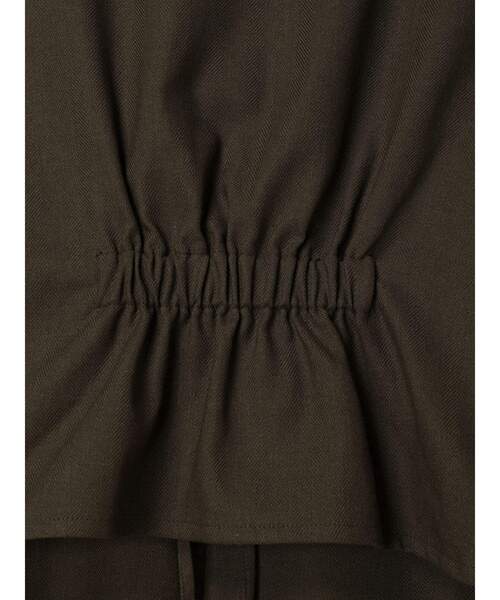 earth music&ecology(アースミュージックアンドエコロジー)の「SET2点ヘリンボーンベスト+キャミドレ(ワンピース・レディース・ブラック/ベージュ/ブラウン・FREE)」の16枚目の写真