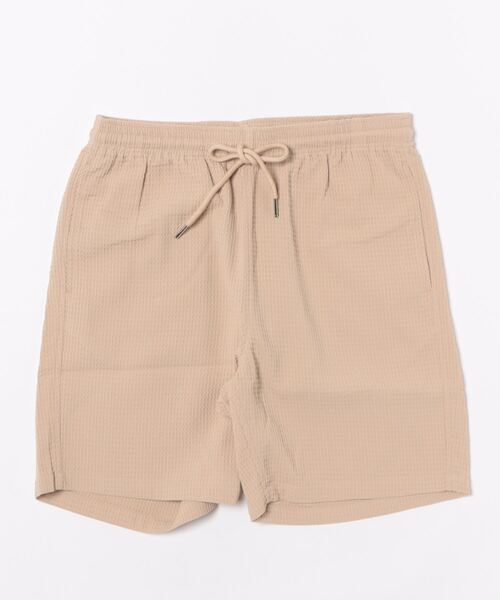 JUGLANS(ユグランス)の「【MMMM】ウーブンワッフルイージーショーツ/メンズ(その他パンツ・メンズ・ブラック/ベージュ/ホワイト・M/L/XL)」の3枚目の写真