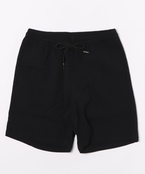 JUGLANS(ユグランス)の「【MMMM】ウーブンワッフルイージーショーツ/メンズ(その他パンツ・メンズ・ブラック/ベージュ/ホワイト・M/L/XL)」の2枚目の写真