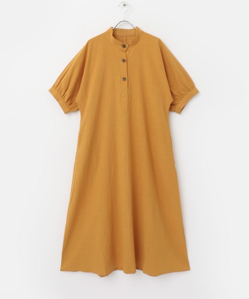 公式の店舗 セール】F by ROSSO スタンドカラードルマンワンピース ワンピース