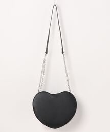 Ank Rouge レース ハート型 ショルダーバッグ ピンク レースティアードハートBag - Ank Rouge(アンクルージュ)の