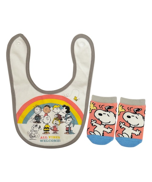 PEANUTS（ピーナッツ）の「【 PEANUTS 】 ベビーセット 24S4（スタイ/よだれかけ・キッズ・その他4/その他1/その他2/その他3・FREE）」の3枚目の写真