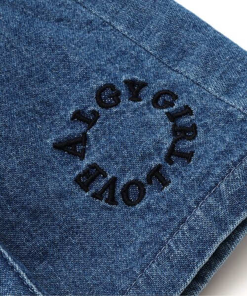 algy（アルジー）の「レースアッププリーツスカート（スカート・キッズ・インディゴブルー/ミント/グレー・XX-SMALL/X-SMALL/MEDIUM/SMALL）」の8枚目の写真