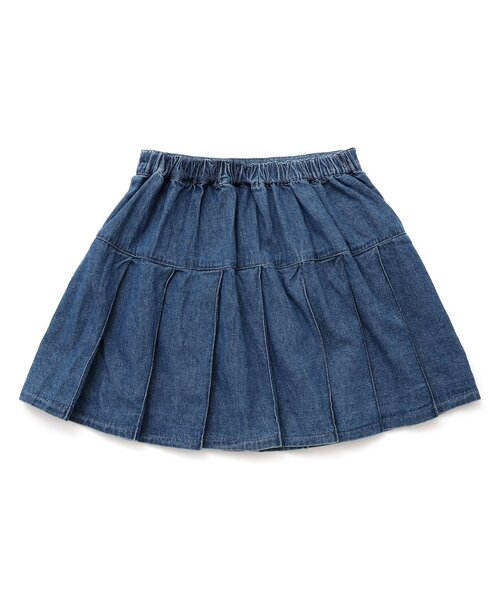 algy（アルジー）の「レースアッププリーツスカート（スカート・キッズ・インディゴブルー/ミント/グレー・XX-SMALL/X-SMALL/MEDIUM/SMALL）」の11枚目の写真