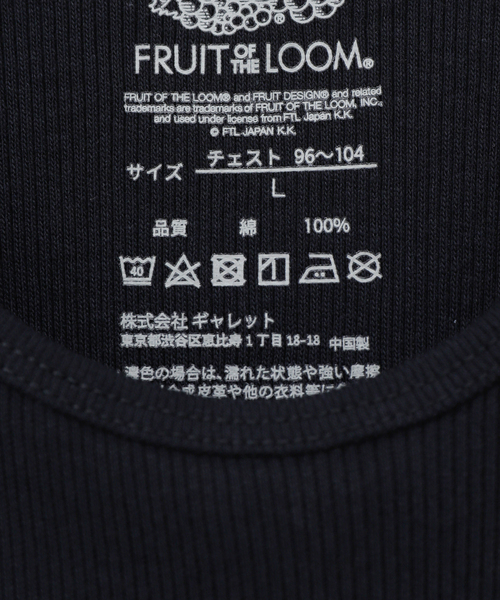 Whimsy(ウィムジー)の「【Whimsy / ウィムジー × FRUIT OF THE LOOM】3P TANK TOP(タンクトップ・メンズ・ホワイト/ブラック・LARGE/MEDIUM)」の15枚目の写真