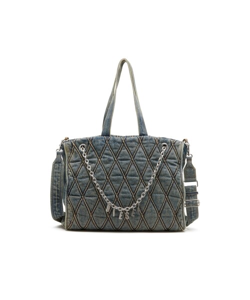 DIESEL（ディーゼル）の「レディース トートバッグ（トートバッグ・レディース・インディゴブルー・UNI）」の3枚目の写真