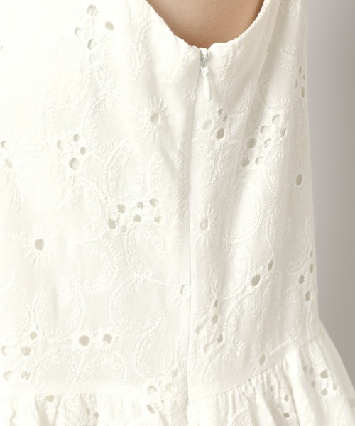 3.3 Field Trip （3.3フィールドトリップ）の「3.3 Field Trip／レースパンチングワンピース（ワンピース・レディース・アイボリー・FREE）」の13枚目の写真