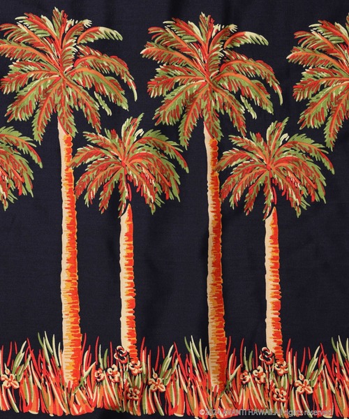 Avanti（アヴァンティ）の「アロハシャツ（シャツ/ブラウス・メンズ・ブラック×ブルー/イエロー/ネイビー・M/L/XL）」の10枚目の写真