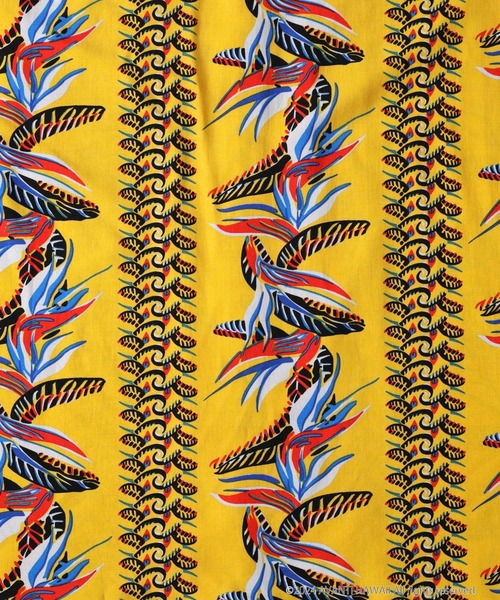 Avanti（アヴァンティ）の「アロハシャツ（シャツ/ブラウス・メンズ・ブラック×ブルー/イエロー/ネイビー・M/L/XL）」の12枚目の写真