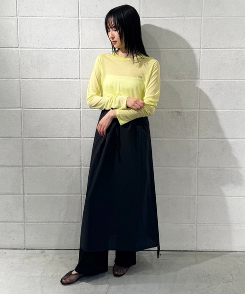 BASERANGE/ベースレンジ PICTORIAL STRAP スカート（スカート）｜Plage