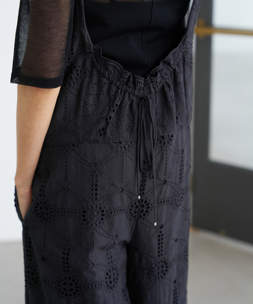 IENA（イエナ）の「《追加3》レースオールインワン（つなぎ/オールインワン・レディース・ブラック/ブラウン・38/36）」の18枚目の写真