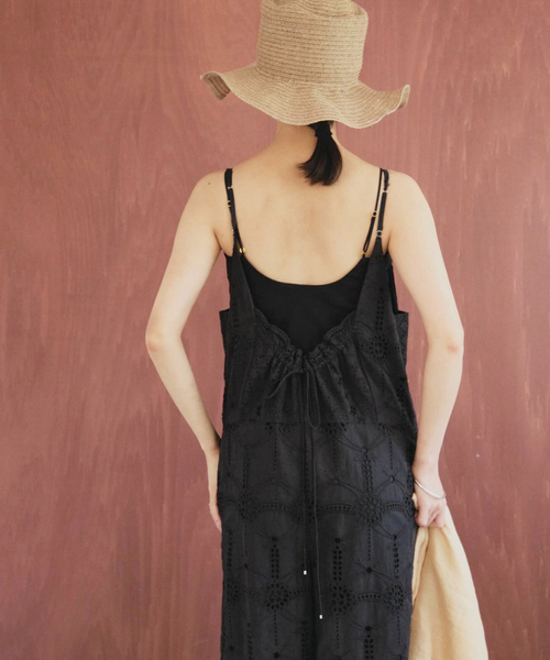 IENA（イエナ）の「《追加3》レースオールインワン（つなぎ/オールインワン・レディース・ブラック/ブラウン・38/36）」の20枚目の写真