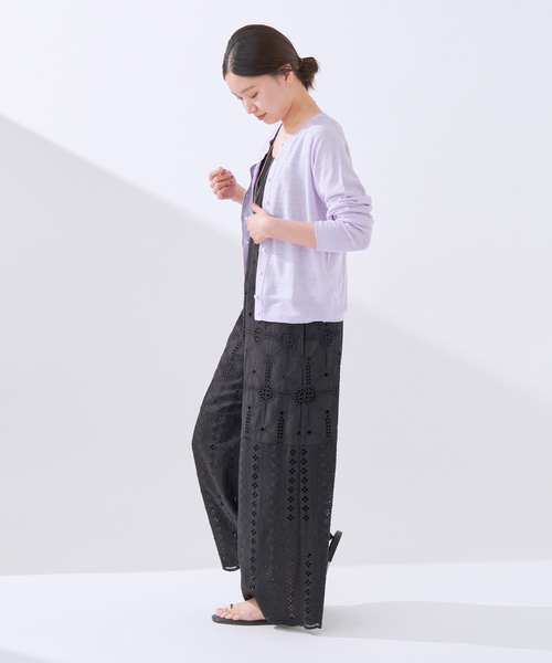 IENA（イエナ）の「《追加3》レースオールインワン（つなぎ/オールインワン・レディース・ブラック/ブラウン・38/36）」の22枚目の写真