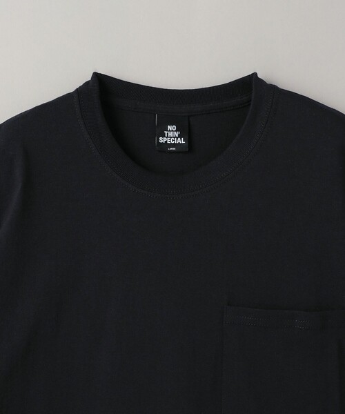 NOTHIN SPECIAL(ナッシンスペシャル)の「<NOTHIN SPECIAL> DBTH POCKET Tシャツ(Tシャツ/カットソー・メンズ・ブラック・XL/L/M)」の3枚目の写真