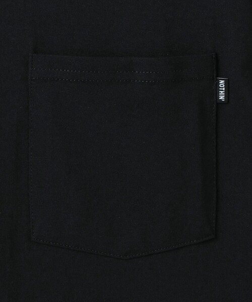 NOTHIN SPECIAL(ナッシンスペシャル)の「<NOTHIN SPECIAL> DBTH POCKET Tシャツ(Tシャツ/カットソー・メンズ・ブラック・XL/L/M)」の6枚目の写真