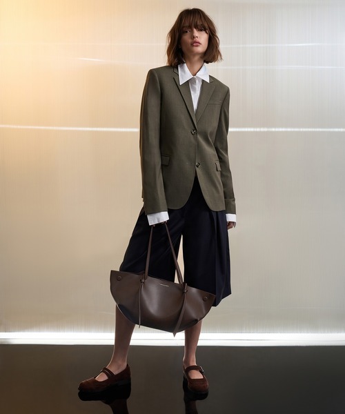 CHARLES & KEITH（チャールズ & キース）の「Calla カルラ トートバッグ（トートバッグ・レディース・スミクロ/ブラウン系その他4/クリアブラウン/オートミール/ブラウン系その他7・L）」の18枚目の写真