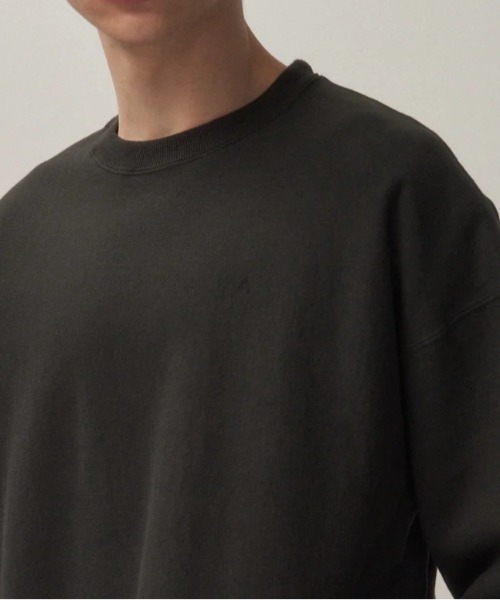 ATON (エイトン)NATURAL DYE URAKE | OVERSIZED SWEAT SHIRT