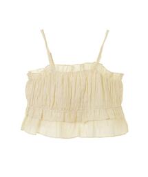 シャーリングキャミビスチェ