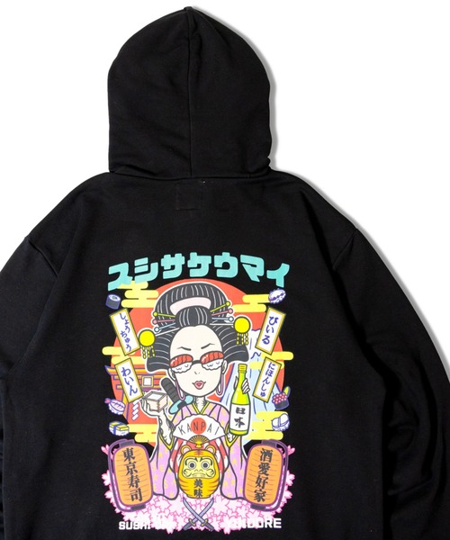 【セール】YOIDORE 東京スシダラケx YOIDORE PK(パーカー)|JACKROSE(ジャックローズ)