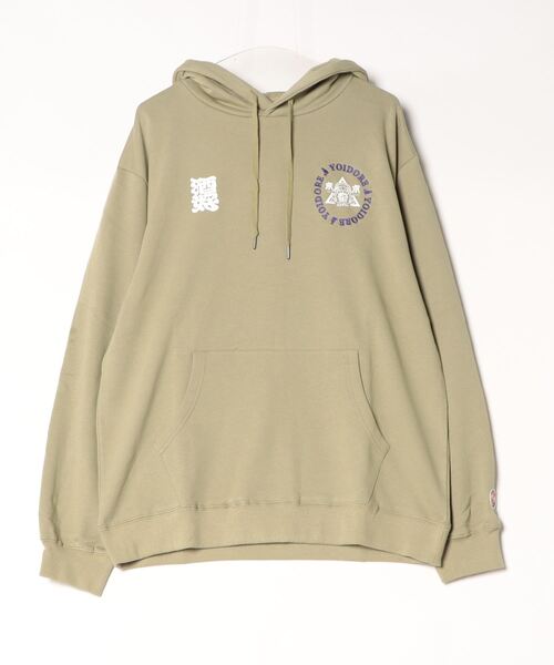 JACKROSE（ジャックローズ）の「YOIDORE 東京ｽｼﾀﾞﾗｹx YOIDORE PK（パーカー・メンズ・ライトグリーン/ブラック・M/L/XL）」の3枚目の写真