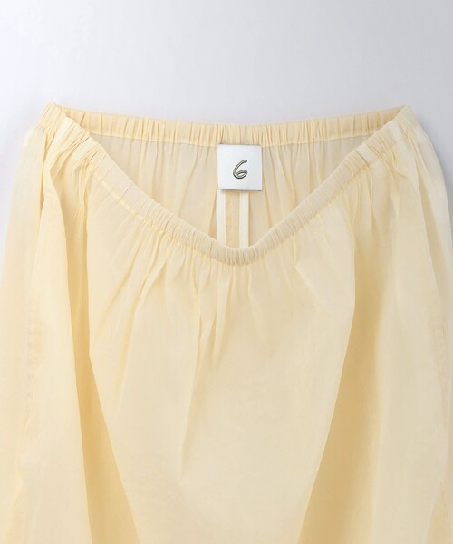 6（ロク）の「＜6(ROKU)＞スケ スカート（スカート）」 - WEAR