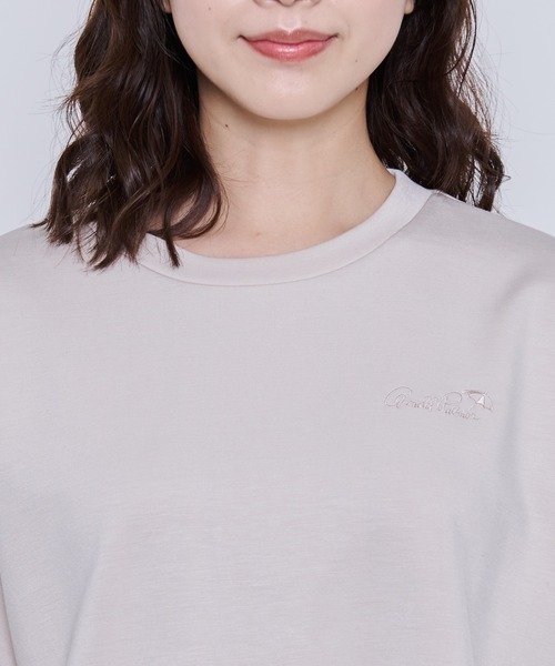 Arnold Palmer(アーノルドパーマー)の「パーマーチェック ドッキング スリット ワンピース(ワンピース・レディース・ベージュ/ネイビー/アイボリー・S/M/L)」の4枚目の写真