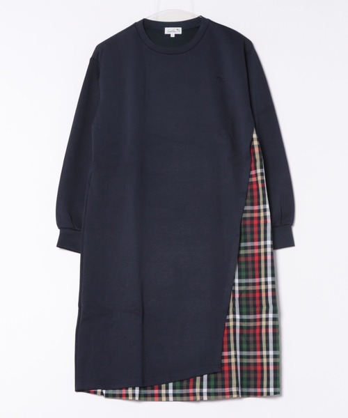 Arnold Palmer(アーノルドパーマー)の「パーマーチェック ドッキング スリット ワンピース(ワンピース・レディース・ベージュ/ネイビー/アイボリー・S/M/L)」の22枚目の写真