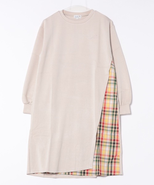 Arnold Palmer(アーノルドパーマー)の「パーマーチェック ドッキング スリット ワンピース(ワンピース・レディース・ベージュ/ネイビー/アイボリー・S/M/L)」の20枚目の写真