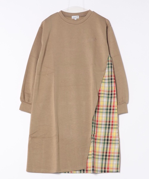 Arnold Palmer(アーノルドパーマー)の「パーマーチェック ドッキング スリット ワンピース(ワンピース・レディース・ベージュ/ネイビー/アイボリー・S/M/L)」の19枚目の写真