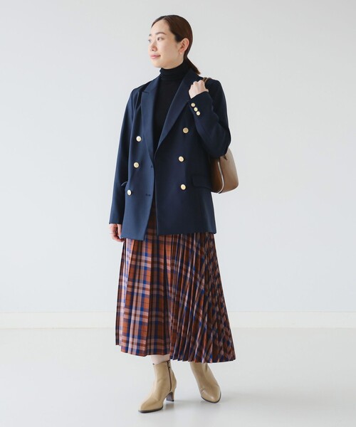 B:MING by BEAMS（ビーミングバイビームス）の「プリーツ ミックス スカート（S～M）（スカート・レディース・その他/グリーン/ブラウン・SMALL/MEDIUM）」の7枚目の写真