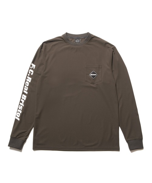 AUTHENTIC TEAM L/S POCKET TOP（Tシャツ/カットソー）｜F.C.Real Bristol（エフシーレアルブリストル）