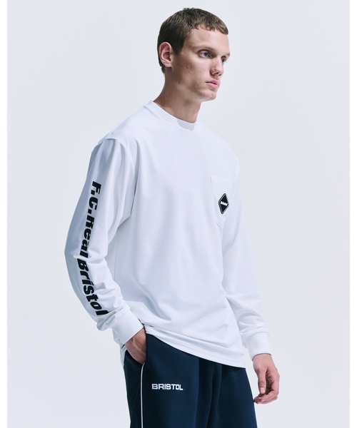 Tシャツ・カットソー F.C. Real Bristol Tagging T-Shirt AUTHENTIC TEAM L/S POCKET TOP(Tシャツ/カットソー)|F.C.
