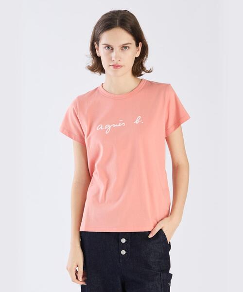 【セール】S137 TS ロゴTシャツ（Tシャツ/カットソー）｜agnes b.（アニエスベー） 5,051円