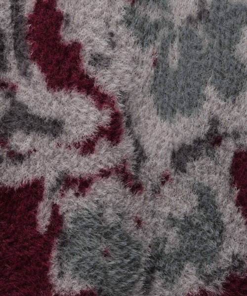 【セール】アソートシャギーガラVネックカーディガン(HARE)（カーディガン/ボレロ）｜HARE（ハレ）