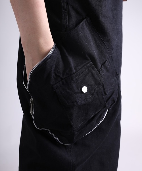 GENXDER(ノンジェンダー)の「【GENXDER】ポケットカーゴパンツ(カーゴパンツ・メンズ・ブラック/チョコ・MEDIUM/LARGE/X-LARGE/XX-LARGE)」の16枚目の写真